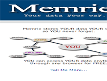 Tablet Screenshot of memrie.com